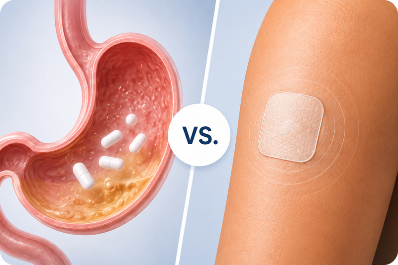 Why Skin Patch Delivery Works Better